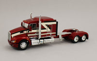 
              DCP 1:64 *RED & BEIGE* Kenworth T660 Flattop w/53' Utility Reefer Trailer NIB
            