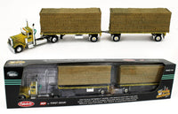 
              DCP 1:64 *MAGGINI* Peterbilt 379 w/Utility Dual 28½’ Hay Flatbed Trailers NTTCS
            