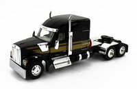 
              DCP 1:64 *BLACK & GOLD* Kenworth W990 High Roof & WILSON LIVESTOCK TRAILER NIB
            