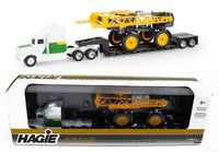 
              2024 1:64 ERTL *HAGIE* Semi Truck w/Lowboy & STS12 Sprayer *NIB*
            