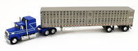 
              DCP 1:64 *BLUE* FORD LTL 9000 Aerodyne WILSON PSAL Stockmaster Livestock Trailer
            