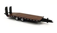 
              DCP 1:64 *BLACK* Tandem Axle BEAVERTAIL TAG TRAILER *DIECAST* NIB
            