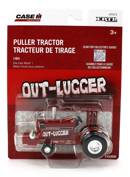 2024 ERTL 1:64 *PULLER* CASE IH *OUT-LUGGER* 1466 Pro Stock Pulling Tractor NIP