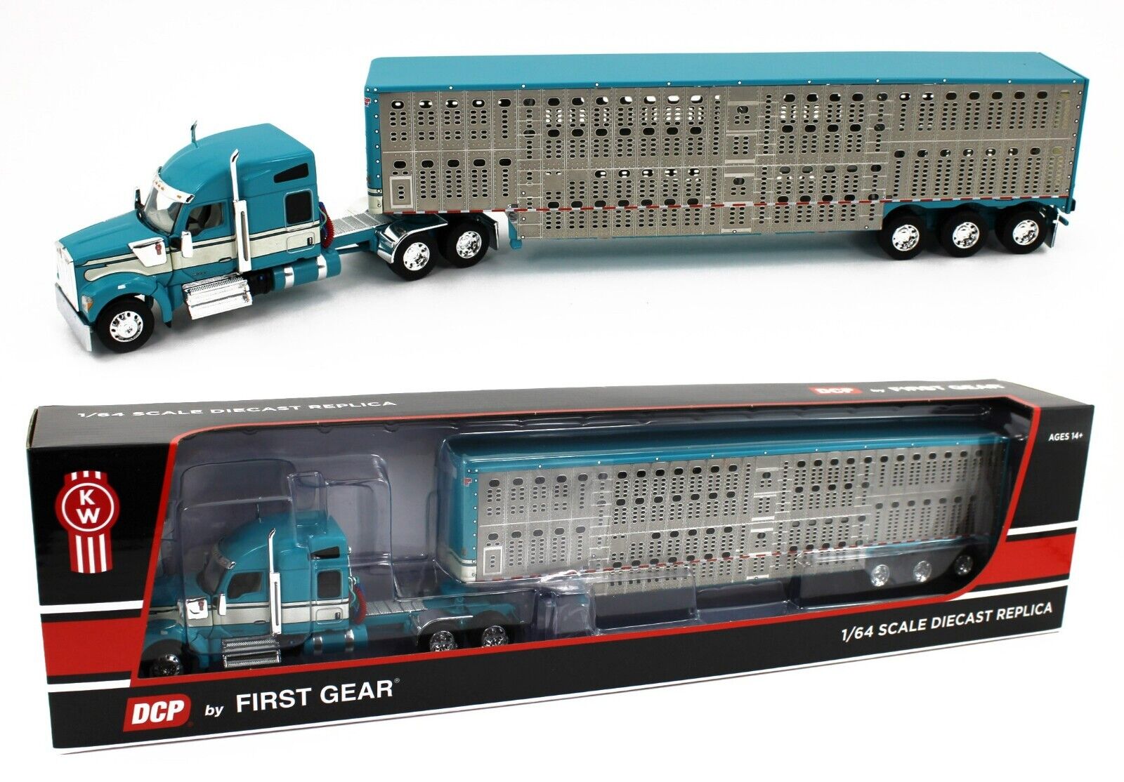 Amazon.com: DCP First Gear 1/64 Kenworth K100 COE Flattop w