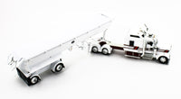 
              DCP 1:64 *WHITE* Kenworth W900L 86" Sleeper & WHITE MAC End Dump Trailer *NIB*
            