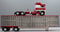 2025 DCP 1:64 *RED & WHITE* Kenworth K100 COE Semi w/Wilson Livestock Trailer