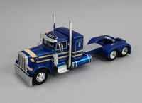 
              DCP 1:64 *BLUE & TAN* Peterbilt 379 36" Flattop w/Wilson COVERED WAGON Flatbed
            