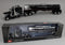 DCP 1:64 *BLACK w/SILVER FLAMES* Peterbilt 389 63