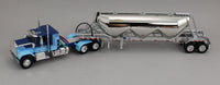
              2025 DCP 1:64 *BLUE* GMC General 34" Flattop w/Heil Pneumatic Tanker Trailer
            