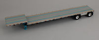 
              2025 DCP 1:64 *TEAL* Peterbilt 379 48" Flattop Sleeper w/Transcraft Stepdeck Flatbed Trailer
            