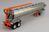 
              2025 DCP 1:64 *BLACK* Peterbilt 379 48" Flattop w/Walinga Bulk Feed Trailer NIB
            