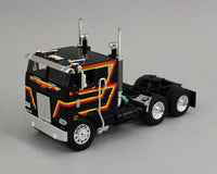 
              2025 DCP 1:64 *BLACK* Peterbilt 352 COE 86" w/Vintage 40' Reefer Trailer *NIB*
            