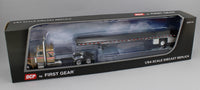 
              2025 DCP 1:64 *GOLD* Peterbilt 379 36" Flattop w/53' Spread-Axle FLATBED Trailer
            