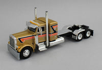 
              2025 DCP 1:64 *GOLD* Peterbilt 379 36" Flattop w/53' Spread-Axle FLATBED Trailer
            