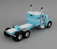 
              DCP 1:64 *BLUE* Peterbilt 351 Mercury Sleeper & Vintage Wilson Livestock Trailer
            