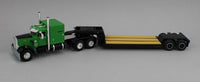 
              DCP 1:64 *GREEN* Peterbilt 351 Mercury Sleeper & Rogers Vintage Lowboy Trailer
            