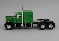 
              DCP 1:64 *GREEN* Peterbilt 351 Mercury Sleeper & Rogers Vintage Lowboy Trailer
            