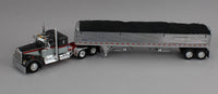 
              DCP 1:64 *GRAY & RED* Kenworth W900A 36" Flattop w/CHROME WILSON GRAIN TRAILER *NIB*
            