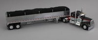 
              DCP 1:64 *GRAY & RED* Kenworth W900A 36" Flattop w/CHROME WILSON GRAIN TRAILER *NIB*
            