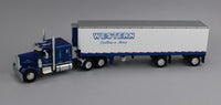 
              DCP 1:64 *WESTERN DISTRIBUTING* Peterbilt 351 63" Flattop w/40' Reefer Trailer
            
