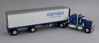 
              DCP 1:64 *WESTERN DISTRIBUTING* Peterbilt 351 63" Flattop w/40' Reefer Trailer
            