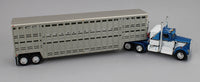 
              DCP 1:64 *BLUE & WHITE* Kenworth W900A 36" Flattop w/Vintage WILSON Livestock
            