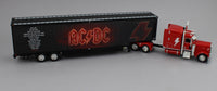 
              DCP 1:64 AC/DC *RED* Peterbilt 389 Semi Truck Kentucky Moving Trailer NIB
            