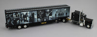 
              DCP 1:64 AC/DC *BLACK* Peterbilt 389 Semi Truck Kentucky Moving Trailer NIB
            