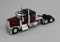 
              DCP 1:64 *RED & BLACK* Peterbilt 589 58" Flattop w/53' Dry Goods Van Trailer
            