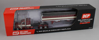 
              DCP 1:64 *RED & CREAM* Peterbilt 389 48" Flattop w/WILSON GRAIN TRAILER *NIB*
            