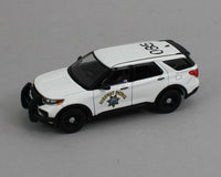 
              1:64 *596 DIECAST* California Highway Patrol POLAR BEAR Ford Police Interceptor Utility SUV POLICE CAR *NIB*
            