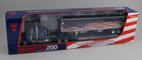 
              DCP 1:64 *BLUE AMERICA 250* Peterbilt 389 48" Flattop w/Wilson Grain Trailer NIB
            