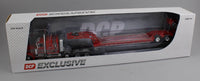 
              DCP 1:64 *ANTY TRUCKING* Peterbilt 379 63" Flattop w/Tri-Axle LOWBOY Trailer NIB
            