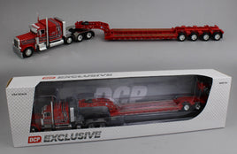 DCP 1:64 *ANTY TRUCKING* Peterbilt 379 63" Flattop w/Tri-Axle LOWBOY Trailer NIB