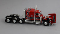 
              DCP 1:64 *ANTY TRUCKING* Peterbilt 379 63" Flattop w/Tri-Axle LOWBOY Trailer NIB
            