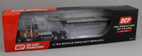 
              2025 DCP 1:64 *AMBER* Peterbilt 379 36" Flattop Sleeper w/Transcraft Stepdeck Flatbed Trailer
            