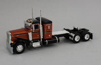 
              2025 DCP 1:64 *AMBER* Peterbilt 379 36" Flattop Sleeper w/Transcraft Stepdeck Flatbed Trailer
            