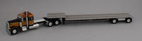 
              2025 DCP 1:64 *BROWN* Peterbilt 379 36" Flattop Sleeper w/Transcraft Stepdeck Flatbed Trailer
            