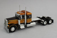 
              2025 DCP 1:64 *BROWN* Peterbilt 379 36" Flattop Sleeper w/Transcraft Stepdeck Flatbed Trailer
            
