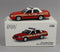 1:64 *DIECAST* 596 New York Fire Dept FDNY Ford Crown Victoria Police Car Sedan *NIB*