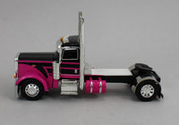 
              DCP 1:64 *BLACK & MAGENTA* Peterbilt 389 w/Double 28' Wilson Livestock Pups NIB
            