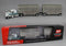 DCP 1:64 *WHITE & TEAL* Peterbilt 389 w/Double 28' Wilson Livestock Pups NIB