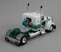 
              DCP 1:64 *WHITE & TEAL* Peterbilt 389 w/Double 28' Wilson Livestock Pups NIB
            