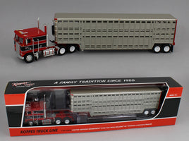 DCP 1:64 *KOPPES TRUCK LINE* Keworth K-100 COE w/Vintage Wilson Livestock NIB