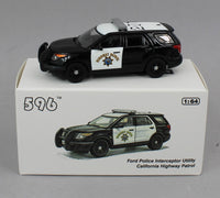 
              1:64 *DIECAST* California Highway Patrol Interceptor SUV Unit #201 *NIB*
            