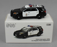 
              1:64 *DIECAST* Los Angeles LA Police Car Interceptor SUV Unit #702-27 *NIB*
            