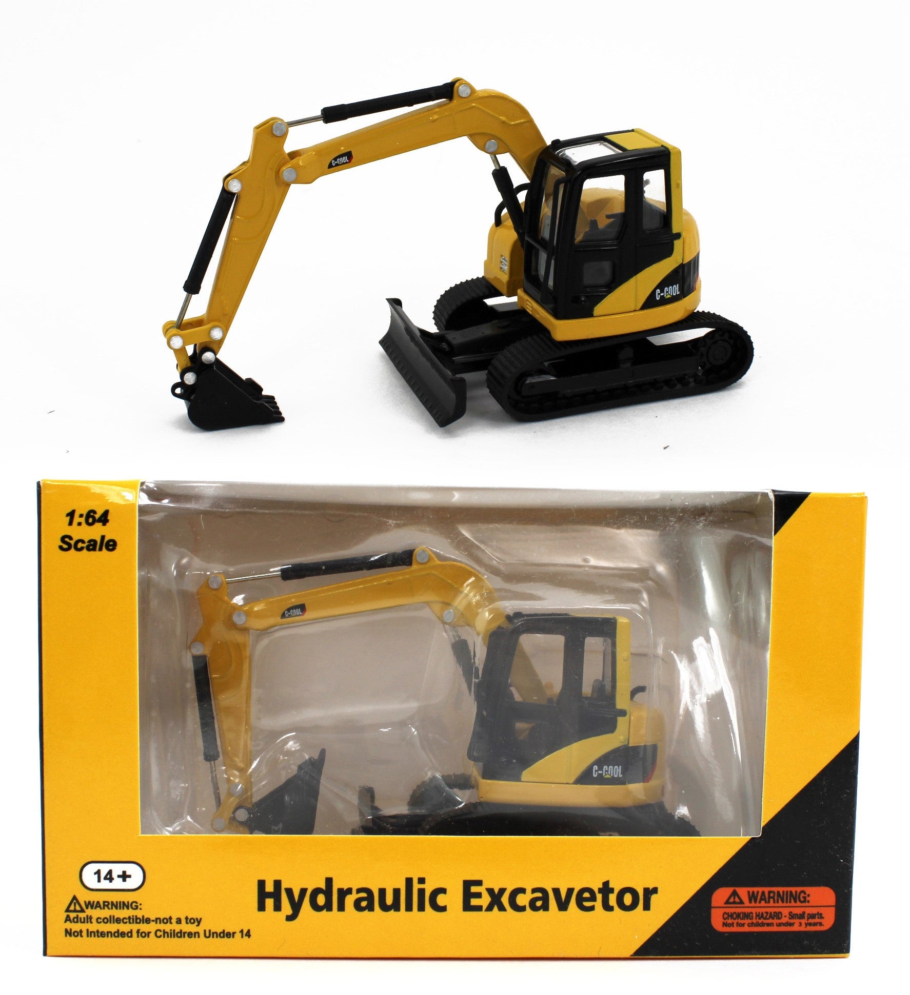 1:64 Mini Excavator Diecast *NIB*| mc2-toys