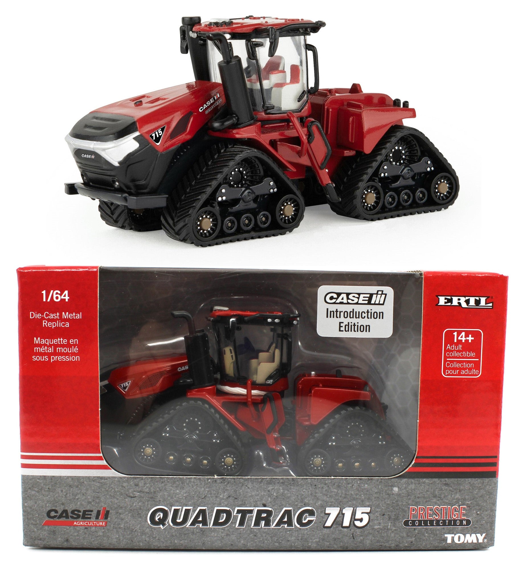 ガレーラ セット ② 2024 ERTL 1:64 CASE IH STEIGER 715 QuadTrac Intro Edition