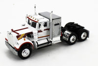 
              DCP 1:64 *WHITE* Western Star 4900 w/Mercury Sleeper & Rogers Lowboy *NIB*
            