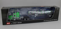 
              DCP 1:64 *GREEN & SILVER* Peterbilt 389 48" Midroof w/POLAR DEEP DROP TANKER NIB
            